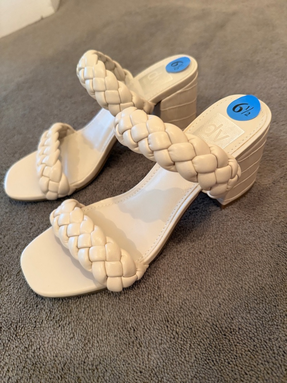 NWT DV by Dolce Vita Braided Heel Sandals